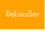 Behandler